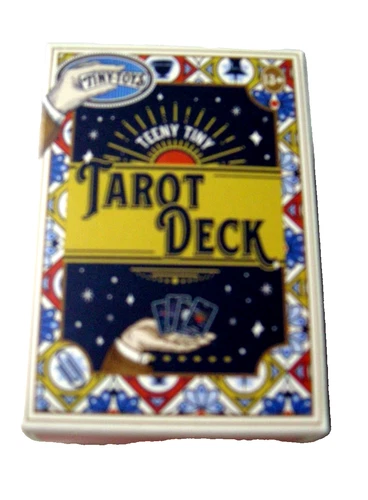 Mini Pocket Tarot Deck By Toysmith, Set includes Cards, Guidebook, & Storage Box