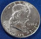 A 1955 Franklin Half Dollar BU Nice Blazer!!!
