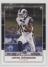 2017 Panini Playoff Rookies Red Zone John Johnson #285 1u6