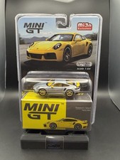 Mini GT Porsche 911 Turbo S Racing Yellow CHASE #497