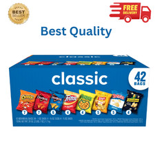 Frito Lay Classic Mix Variety Pack Mega Size 42 Count Chips Snack Box