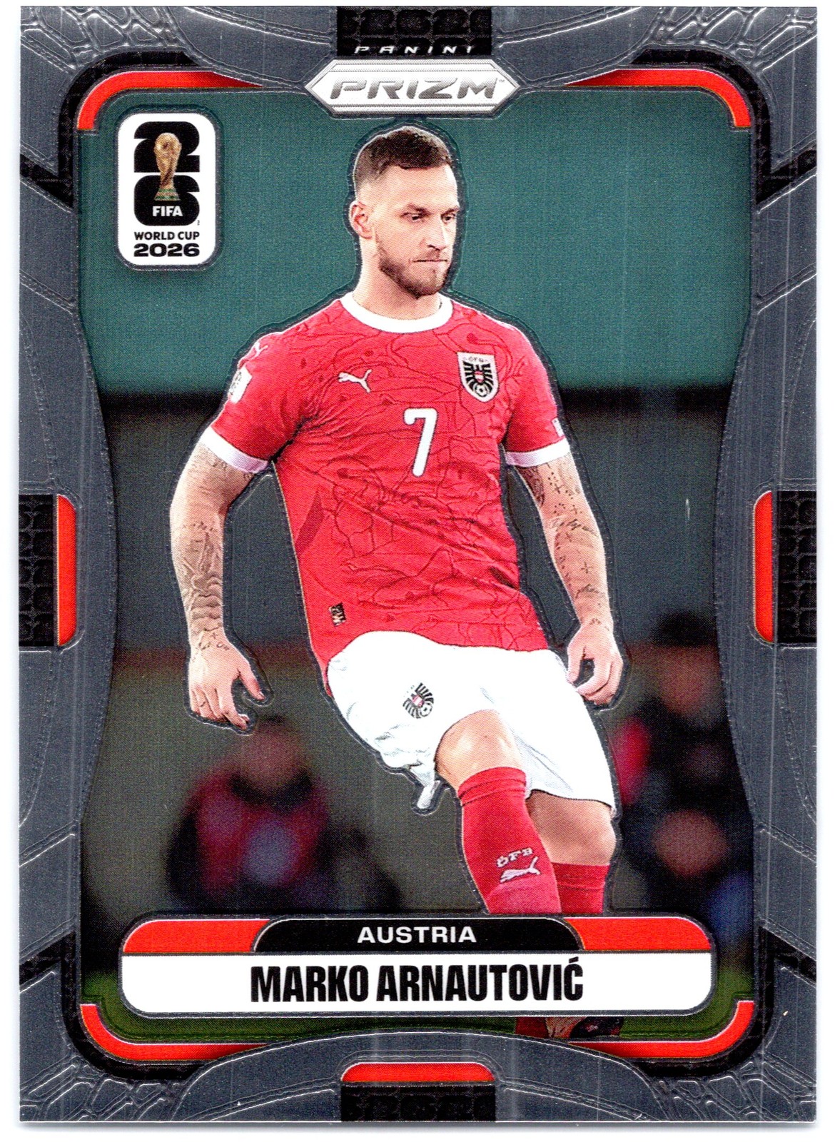 2026 Panini Prizm FIFA World Cup #149 Marko Arnautovic