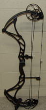 Right Handed BOWTECH Reign 6 Bow - 50/60 lb- 24" to 30" Draw Length- Black