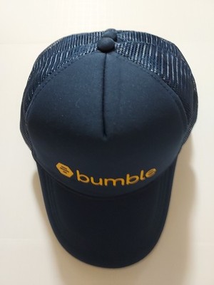 Lot Of 4 NEW  Bumble Dating App Blue Trucker Hat Unisex Cap Adjustable