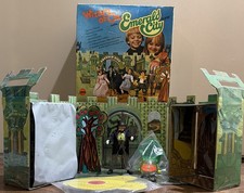 Vtg 1970's Wizard of Oz Mego Emerald City Play set Complete w Box some unopened