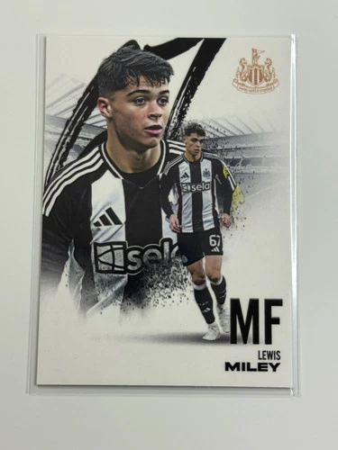 2024-25 Futera FX Newcastle Base Black #17 Lewis Miley 09/10