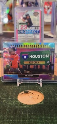 2025 Panini Select- Cam Smith- Select Destinations- Tie-Dye- #'d 10/25