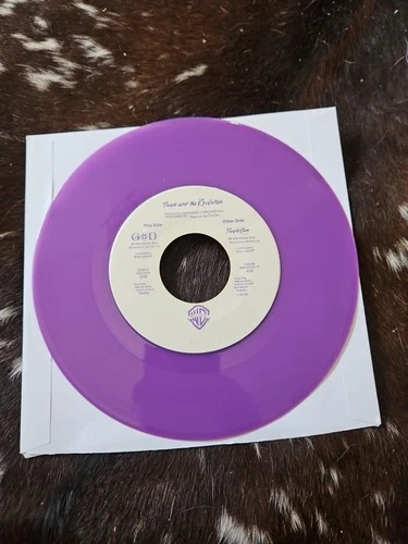 45 rpm Vintage 7” Vinyl Single Record Jukebox PRINCE PURPLE RAIN