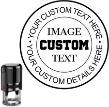 Timbro Personalizzato,Timbri Personalizzati,Timbro Personalizzabile - 4 Dimensio