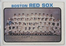 1973 Topps High Number Boston Red Sox Team #596 2v5