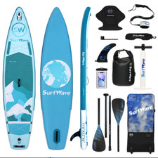 Clearance sale,Inflatable Stand Up Paddle Board 11'x34"x6" With Accessories