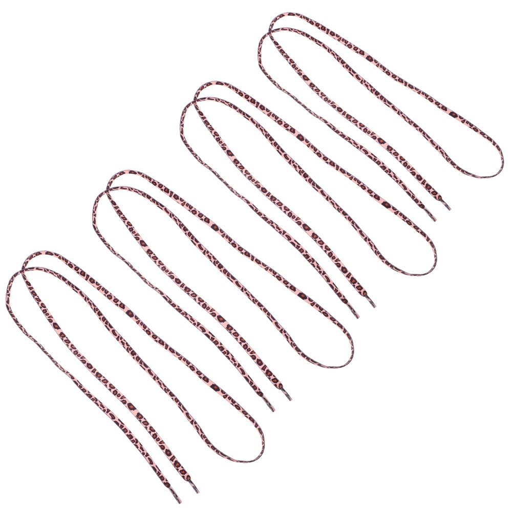 APL 2 Paia Lacci Elasticizzati Stampa Animalier Scarpe Elasticizzate per Scarpe da Ginnastica