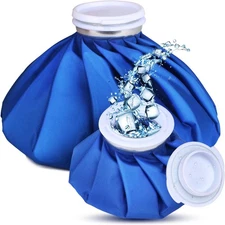 Ice Bags for Injuries, 3rd Gen Reusable Packs, Hot & Cold Therapy 6+11 in 