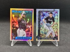 2025 Topps Update Miami Marlins 10 Card Lot
