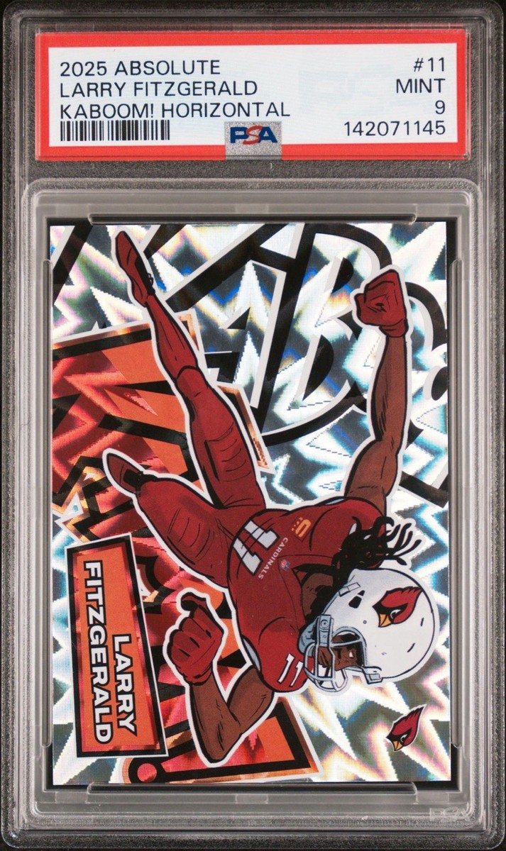 2025 Panini Absolute - Kaboom! Horizontal Larry Fitzgerald #11 for