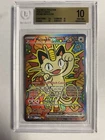 BGS Pristine 10 - Meowth ex 121/088 - Perfect Order Special Illustration Rare