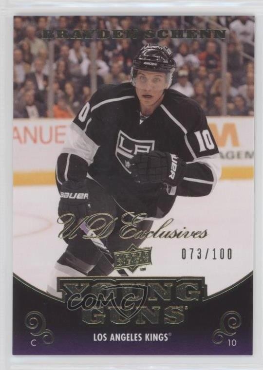 2010 Upper Deck Young Guns UD Exclusives /100 Brayden Schenn #223 Rookie RC 2d8