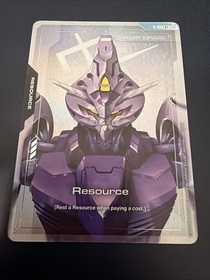 GUNDAM TCG CARD GAME - RESOURCE - Kimaris - R-019 C+ FOIL ENGLISH GD02 NEU