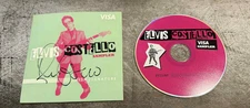 Elvis Costello - Visa Signature RARE promotional CD sampler '07 SIGNED AUTOGRAPH