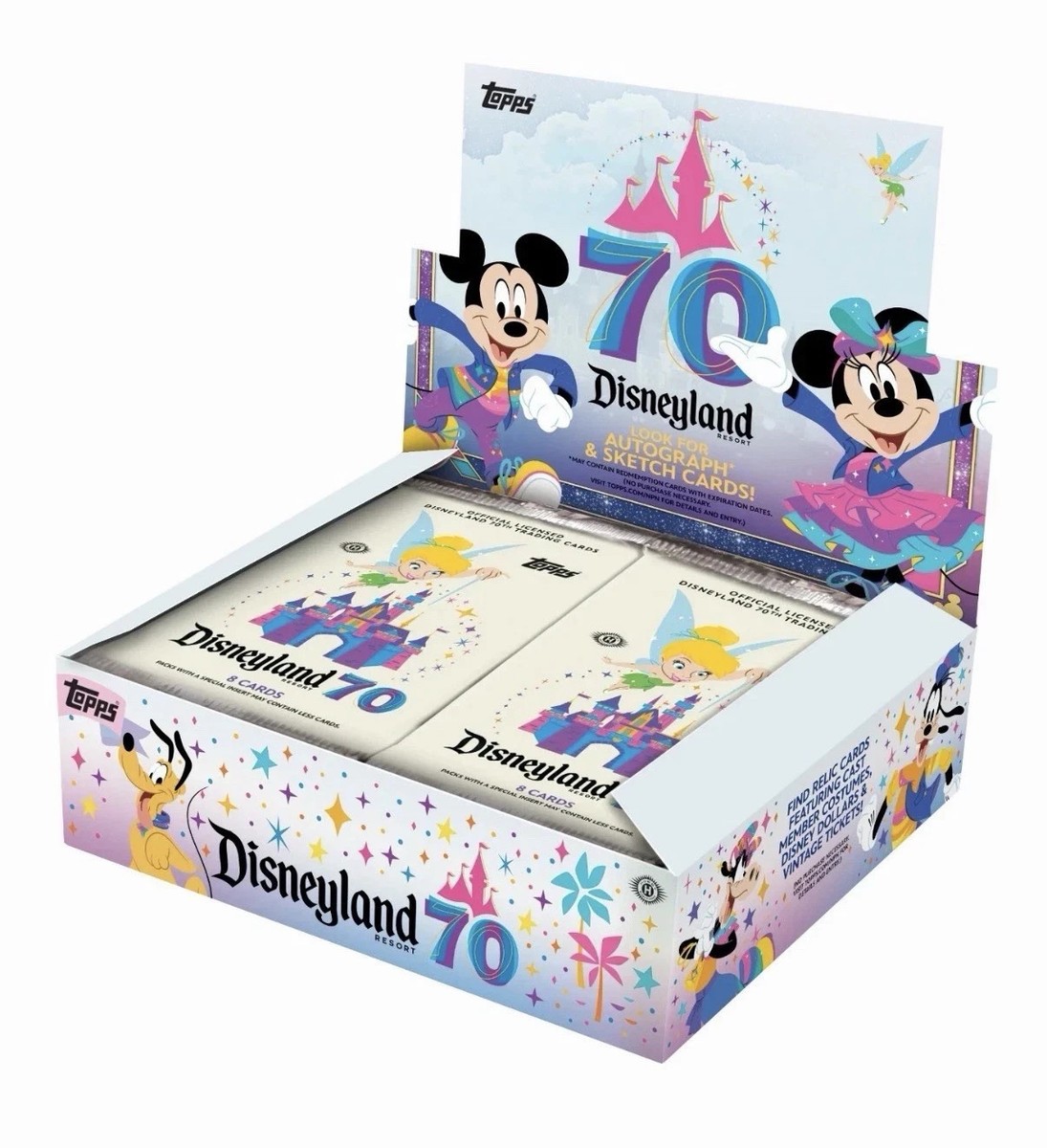 PRESALE - 12x 2025 Topps Disneyland 70th Anniversary Hobby Box