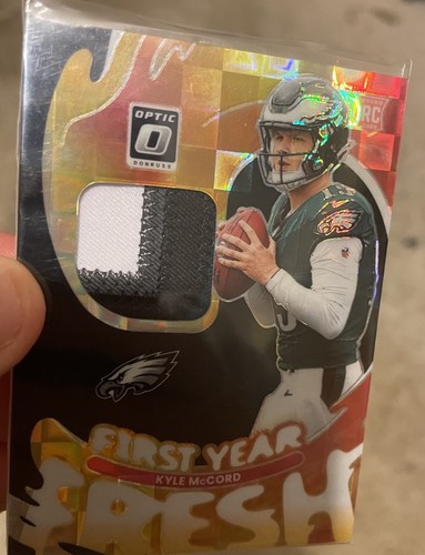 2025 Donruss Optic Kyle McCord Black Pandora (RAW)