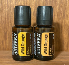 doTERRA Wild Orange 15ml Exp 2029 Essential Oil Lot 2 New and Sealed 