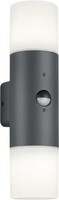 Trio Leuchten Sensor-AußEn-Wandleuchte Hoosic E27 Anthrazit Up- & Downlight
