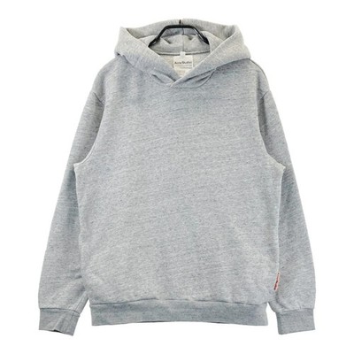 ACNE Studios Men's Gray Parka S Flat Color Casual Outerwear