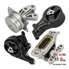 Engine Motor Mount and Trans Mount Fit for Buick Regal 2011-2013 2.0L/2.4L,