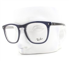 Ray-Ban Eyeglasses RB 2210V 8324 Polished Transparent Dark Blue 51mm with Case