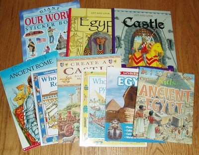 Children bks World History, Social Studies, Geography Topics *Choose *ages 6-12