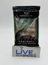 2025 Wild Card Metallix Football Pro-Look SP Preview Less /10 Pack