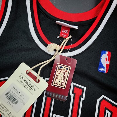 100% Authentic Michael Jordan Mitchell & Ness 97 98 Bulls Jersey