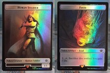 Magic - Human Soldier/Food (V.3) - Token/Foil/Artefakt - Der Herr der Ringe NM