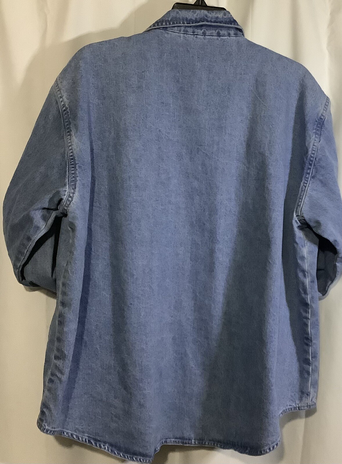 Orvis Button Front  Denim Jacket With Pockets, Si… - image 4