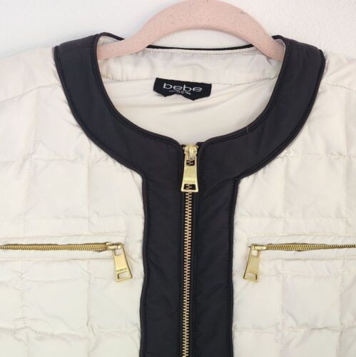 Bebe womens white jacket size XS - Picture 2 of 8