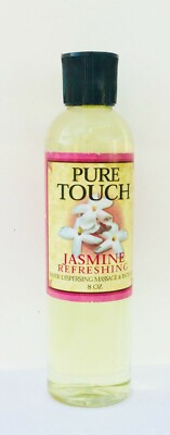 Pure Touch Watersperse Jasmine Massage Oil 8 oz.