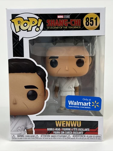 BRAND NEW IN BOX Funko Pop Marvel Shang Chi Wenwu #851 Walmart Exclusive