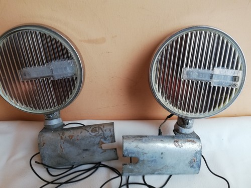 Carello fari antinebbia fog fendinebbia per auto d'epoca Fiat Lancia Alfa Romeo - Foto 3 di 10