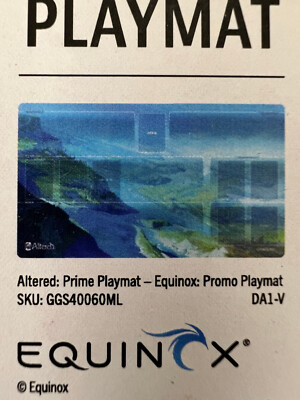 Altered TCG - Gamegenic Altered: Prime Playmat - Equinox: Promo Playmat x1