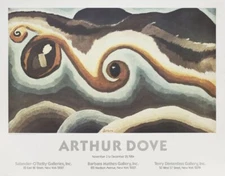 Arthur Dove 1984 U.S. Poster