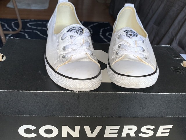 chuck taylor all star dainty ballet slip white