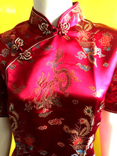 Asiakleider Qipao Abendkleid L…