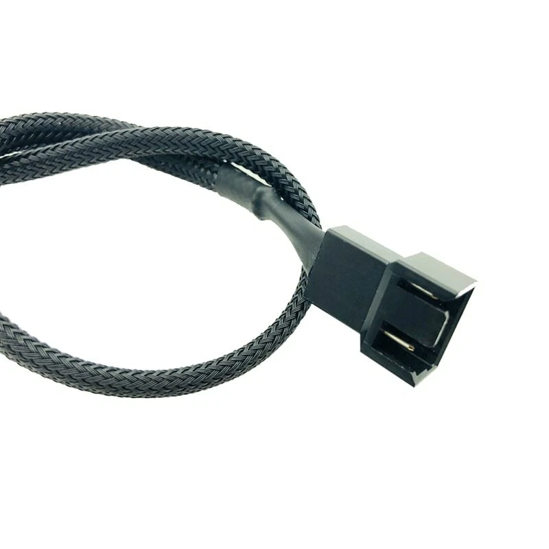 4 PIN PWM Kabel Adapter Lüfter Verteiler Splitter Buchse Stecker 30 cm 1:4 PC - Bild 2 von 4