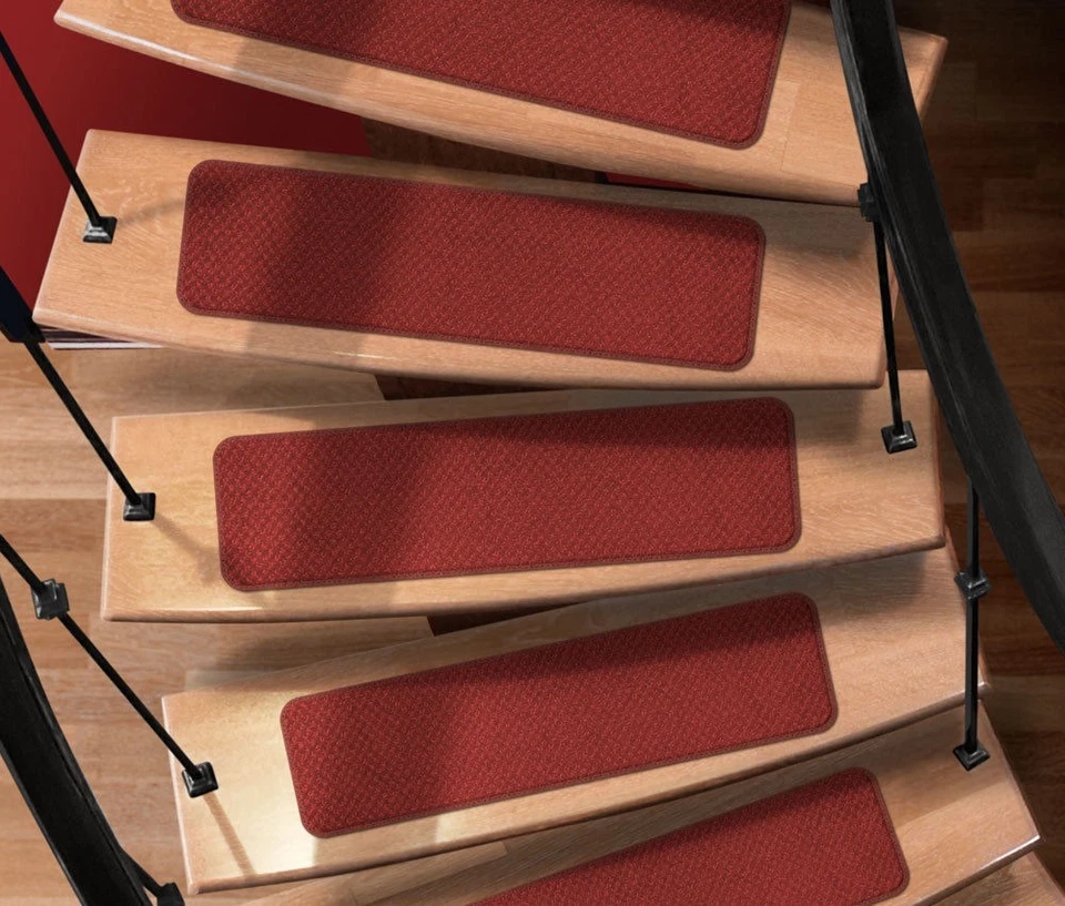 Juego de 15 peldaños de escalera de alfombra ACCESTABLES - Muchos colores y tamaños Foto 2 de 3