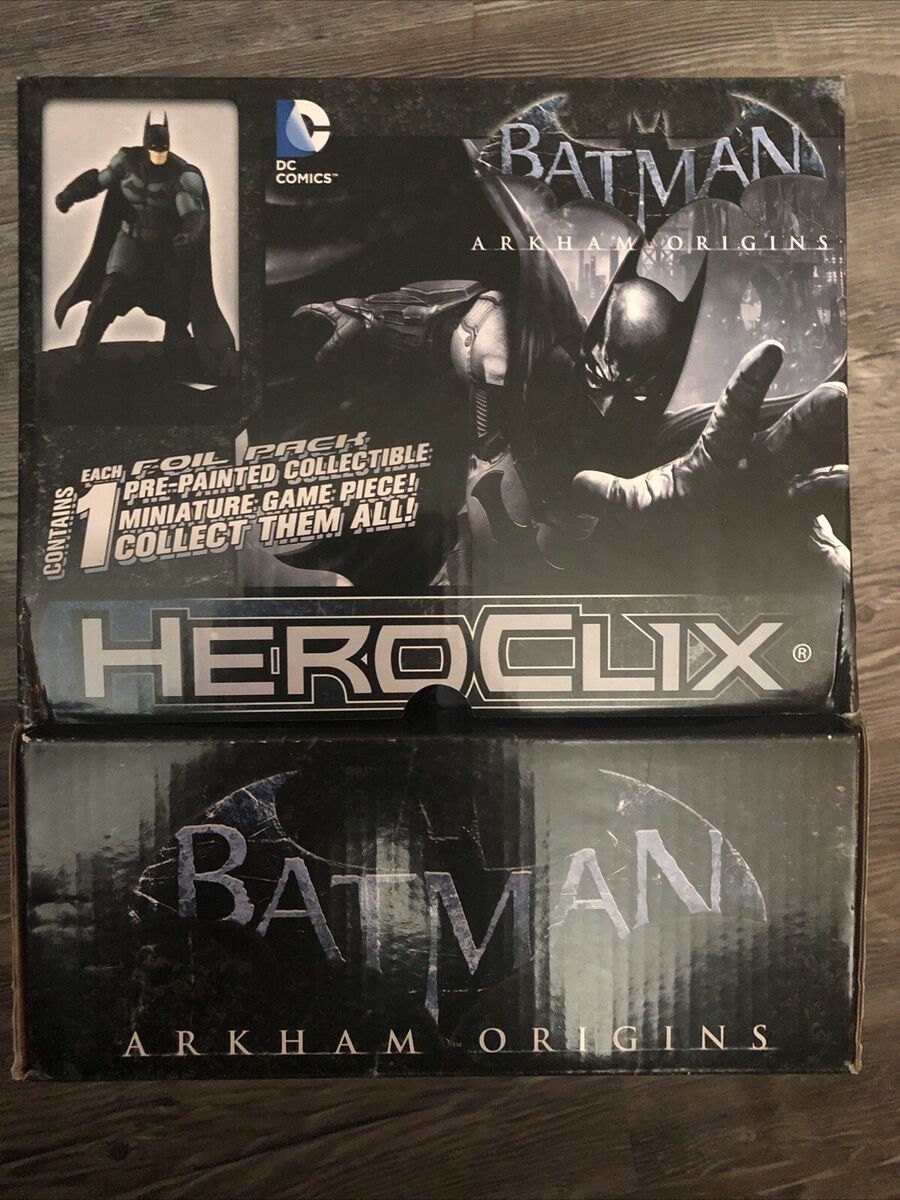 DC Heroclix Miniatures Arkham Origins 24ct Gravity Feed DC Heroclix Miniatures Arkham Origins 24ct Gravity Feed