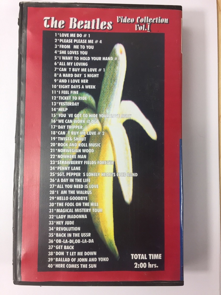 THE BEATLES / 1962-1966 ULTIMATE VIDEO COLLECTION VHS | eBay