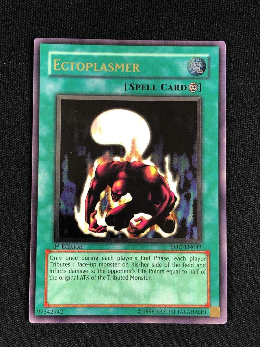 yugioh ectoplasmer deck Ectoplasmic Fortification | How to obtain, Decks & Usage Statistics up monster on their side of the field and inflicts damage to the opponent equal to half of the original ATK of the Tributed Monster Yu-Gi-Oh! - Ectoplasmer (SOD-EN043) -