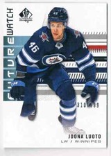 2019-20 SP AUTHENTIC FUTURE WATCH JOONA LUOTO ROOKIE 310/999 WINNIPEG JETS #235