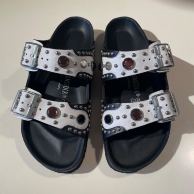 EU41 BIRKENSTOCK x HEIDI KLUM ARIZONA White Unused Men's Sandals